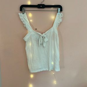 White tank top with cute bow